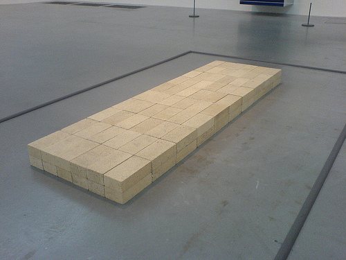 Equivalent VIII by Carl Andre – Ruminations upon.